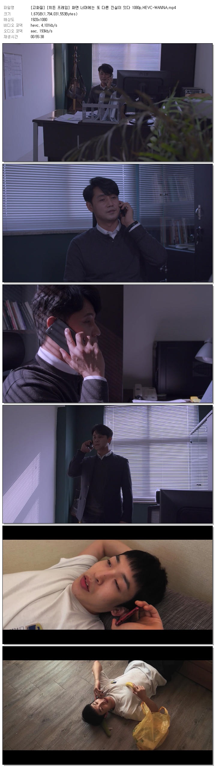 [고화질] [히든 프레임] 화면 너머에는 또 다른 진실이 있다 1080p.HEVC-WANNA