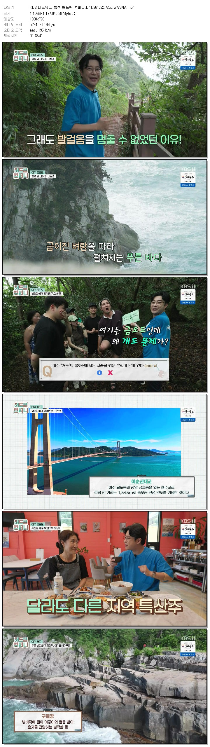 KBS 네트워크 특선 해드림 컴퍼니.E41.261022.720p.WANNA